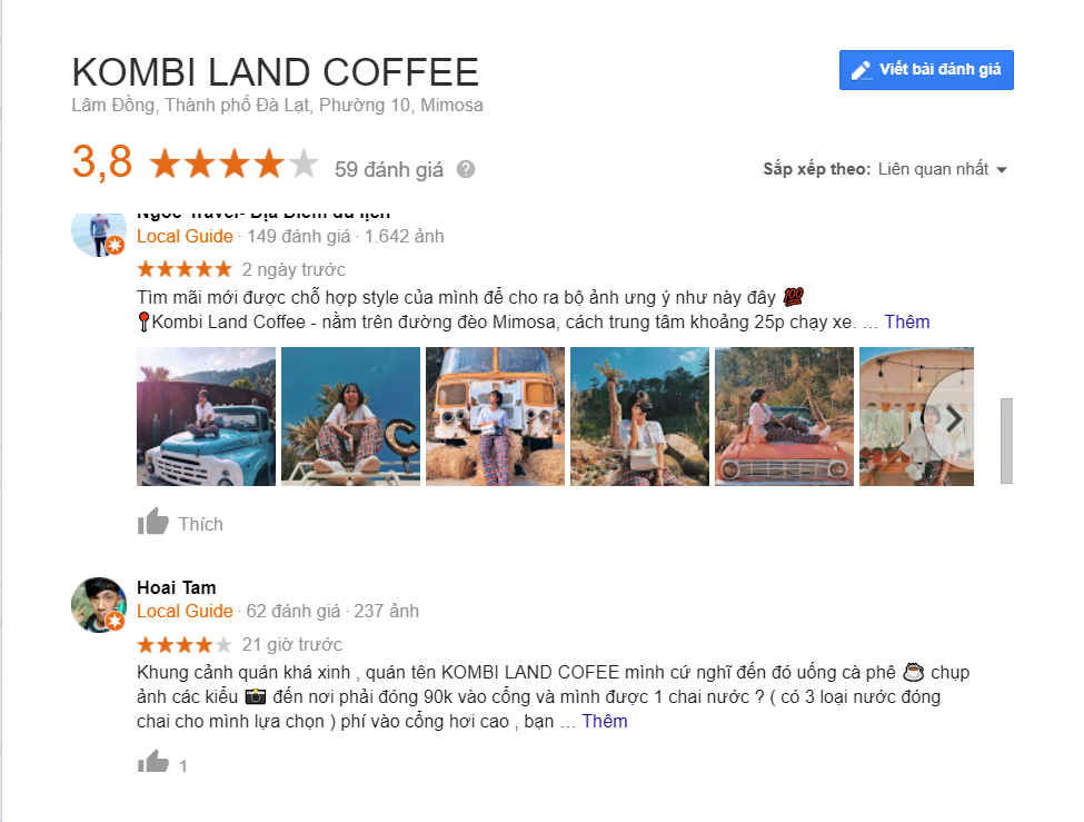 Review Kombi Land Coffee